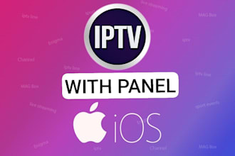 rebrand iptv app for ios with powerful control panel