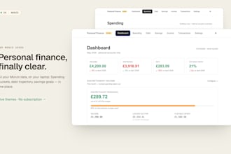 set up your private monzo finance dashboard locally
