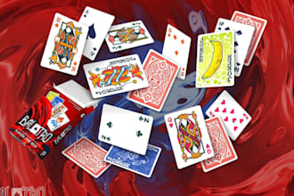 create custom balatro style pixel art joker card for roguelike and playing cards