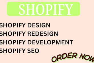create shopify website, shopify online store, shopify premium theme