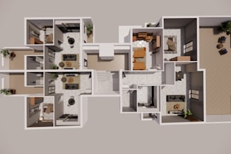 convert 2d floorplans to 3d
