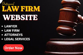 design custom attorney, lawyer, lawfirm and legal services wordpress website