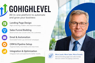 gohighlevel landing page gohighlevel sales funnel website