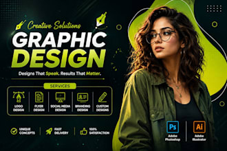 creative graphic designer for modern brands