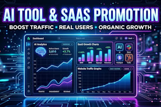 promote your ai tool, saas product, website and app organically