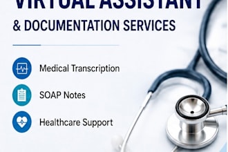 do medical transcription and healthcare virtual assistance