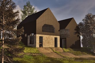 create professional 3d architectural visualizations