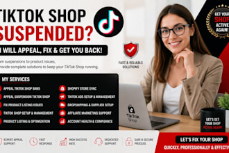 appeal tiktok shop bans tiktok suspension tiktok shop fix product listing issues