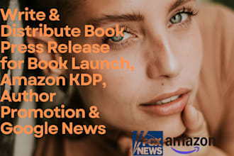 distribute book press release for book launch amazon KDP, author promotion, news