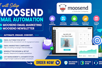 setup moosend email automation moosend email marketing moosend newsletter