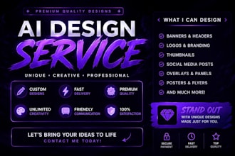ai design for profil avatar for u