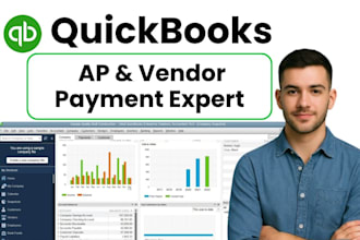 quickbooks accounts payable ap management bill  vendor setup payment scheduling