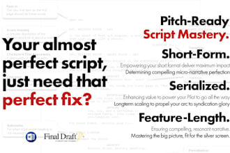 write professional hollywood script coverage for your screenplay
