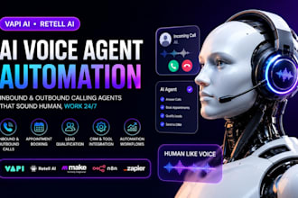build ai voice agents for inbound outbound calling using vapi and retell ai