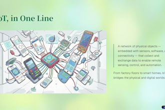 design professional powerpoint slides on internet of things iot