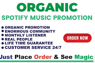 do spotify promotion spotify stream promotion boost spotify monthly listeners