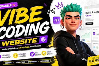 vibe code your custom website or vibe code custom app