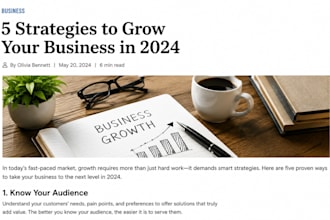 create professional industry content at affordable rates