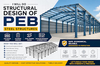 do structural design of peb steel structures