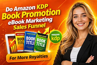 do amazon kdp book promotion ebook marketing sales funnel for more royalties