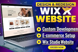 build wix website, wix business and ecommerce website, wix ecommerce store