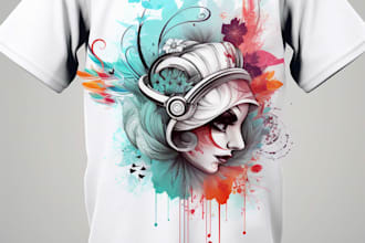 make a t shirt design and graphic t shirt design