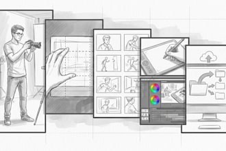 storyboard youtube videos and animations