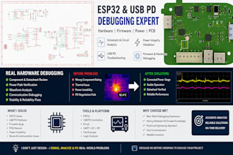 debug and fix esp32 arduino and pcb issues