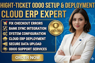 fix odoo checkout errors bank sync odoo configuration cloud erp odoo data upload