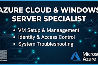 be your azure cloud and windows server administrator