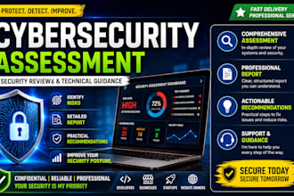 do cybersecurity assessment, security audit and technical guidance