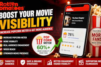 do rotten tomatoes movie promotion to increase in popcornmeter to visibility