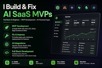 build lovable ai saas mvp, mvp development, and ai mvp app
