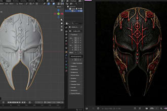 do 3d climatic 3d mask design action figure mask 3d miniature printing paints