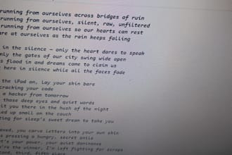 write a song for your music