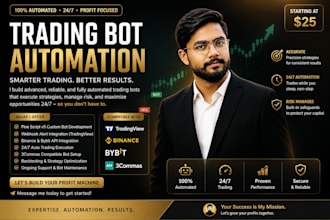 create a tradingview pine script trading bot with webhook alerts for auto