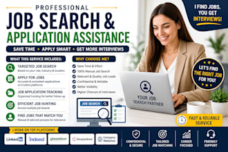 provide professional job search assistance