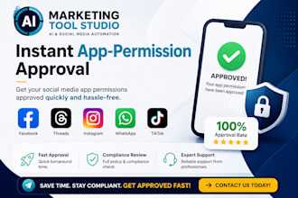 provide you best approval facebook, instagram, whatsapp apps