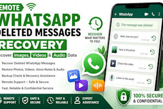 remotely recover deleted whatsapp messages images videos and audio files