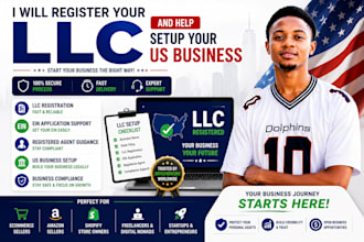 register your llc and help setup your US business