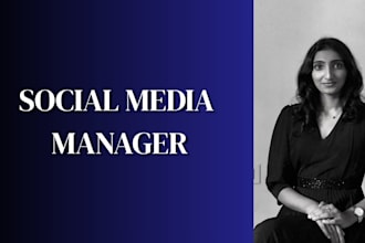 be your social media manager and content strategist