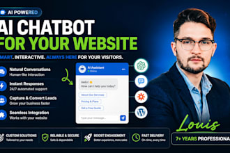 develop ai websites and ai chatbots