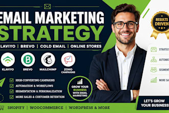 create email marketing strategy klaviyo website online stores cold email brevo