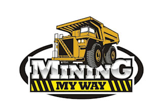 design a strong and professional mining logo
