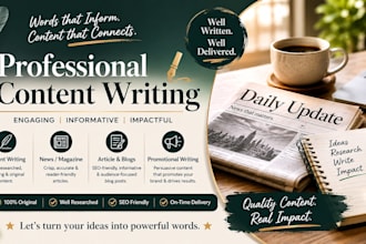 content writing, report writing, magazine article writing
