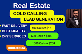 be your real estate cold caller and virtual assistant