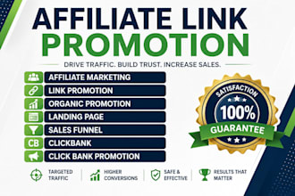 do clickbank affiliate, reddbubble, and teespring link promotion