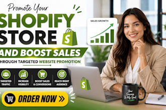 promote shopify store boost shopify sales website promotion