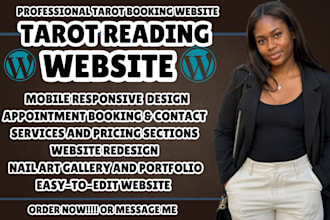 nail salon website nail artist website nail technician website salon booking web