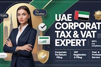 file uae corporate tax return, vat, fix fta penalties and ensure full compliance